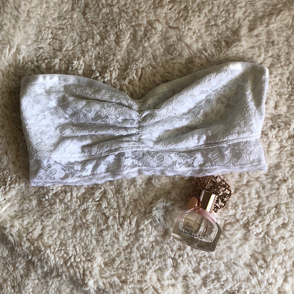 White Aerie Bandeau Top/Bra - Size M